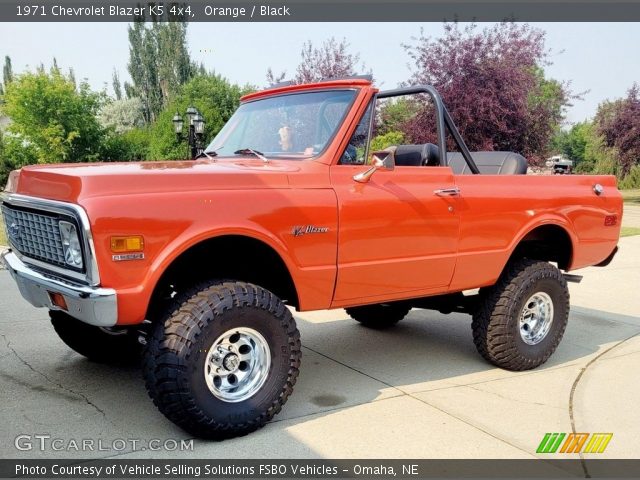 1971 Chevrolet Blazer K5 4x4 in Orange