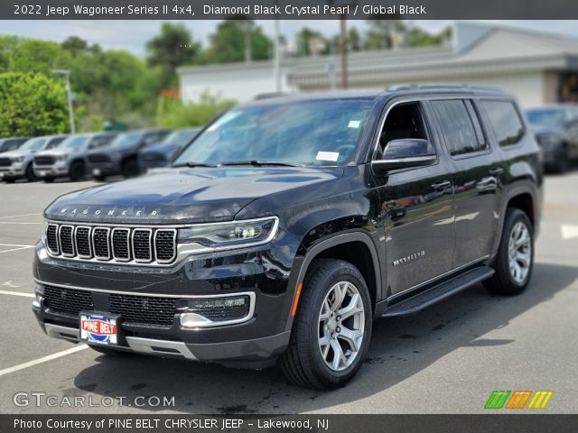 2022 Jeep Wagoneer Series II 4x4 in Diamond Black Crystal Pearl