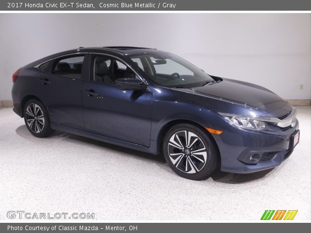 2017 Honda Civic EX-T Sedan in Cosmic Blue Metallic