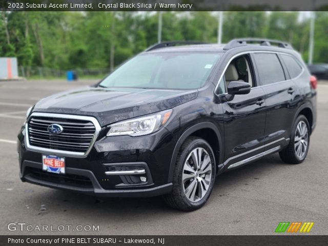 2022 Subaru Ascent Limited in Crystal Black Silica