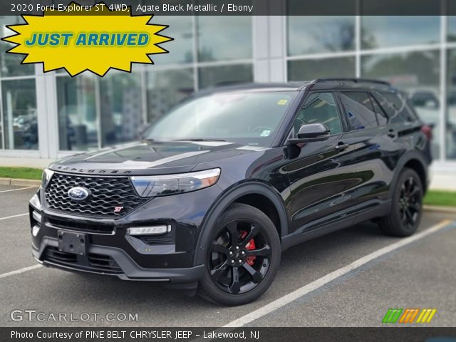 2020 Ford Explorer ST 4WD in Agate Black Metallic