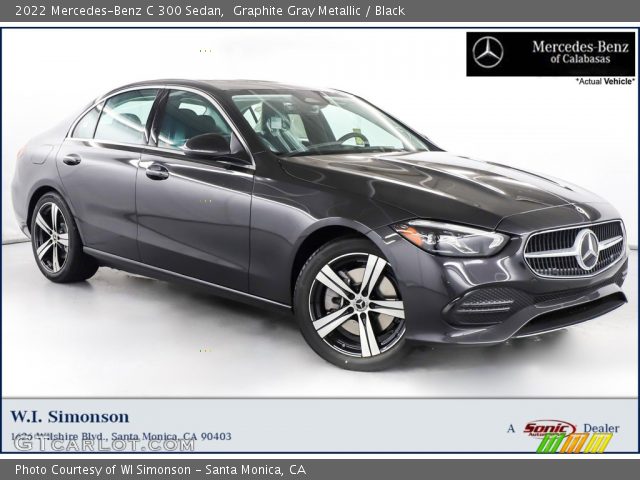 2022 Mercedes-Benz C 300 Sedan in Graphite Gray Metallic
