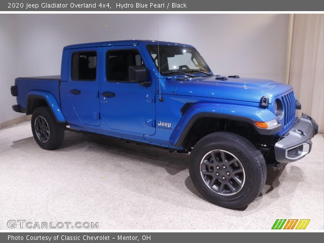 2020 Jeep Gladiator Overland 4x4 in Hydro Blue Pearl