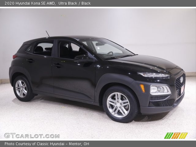 2020 Hyundai Kona SE AWD in Ultra Black
