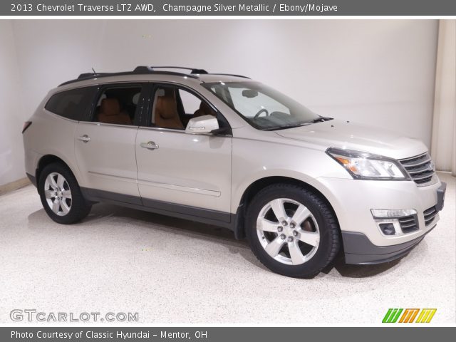 2013 Chevrolet Traverse LTZ AWD in Champagne Silver Metallic