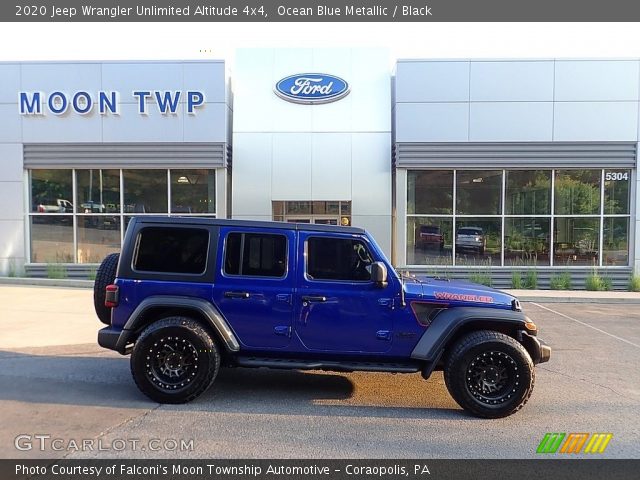 2020 Jeep Wrangler Unlimited Altitude 4x4 in Ocean Blue Metallic