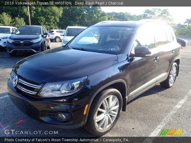 2016 Volkswagen Tiguan SE 4MOTION in Deep Black Pearl