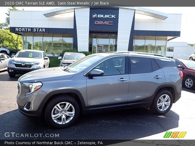 2020 GMC Terrain SLE AWD in Satin Steel Metallic