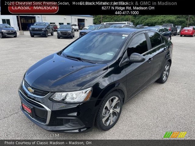 2020 Chevrolet Sonic Premier Sedan in Mosaic Black Metallic