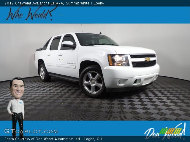 2012 Chevrolet Avalanche LT 4x4 in Summit White