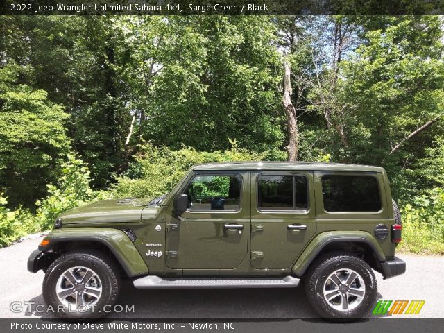 2022 Jeep Wrangler Unlimited Sahara 4x4 in Sarge Green