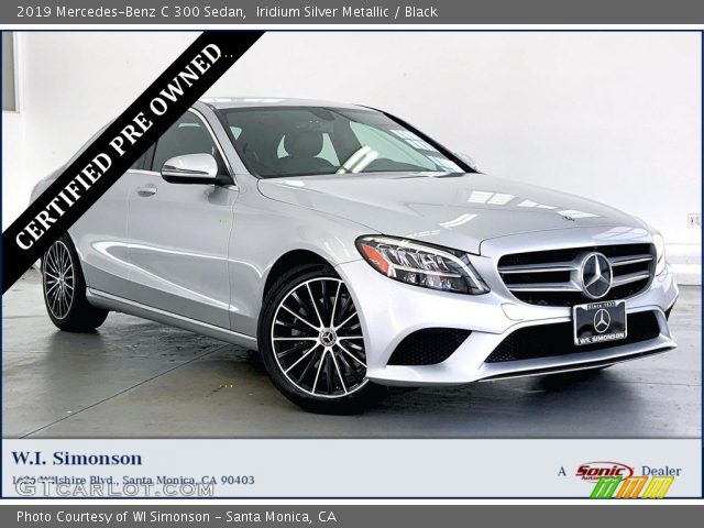 2019 Mercedes-Benz C 300 Sedan in Iridium Silver Metallic
