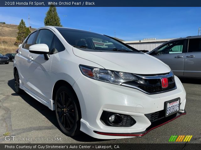 2018 Honda Fit Sport in White Orchid Pearl