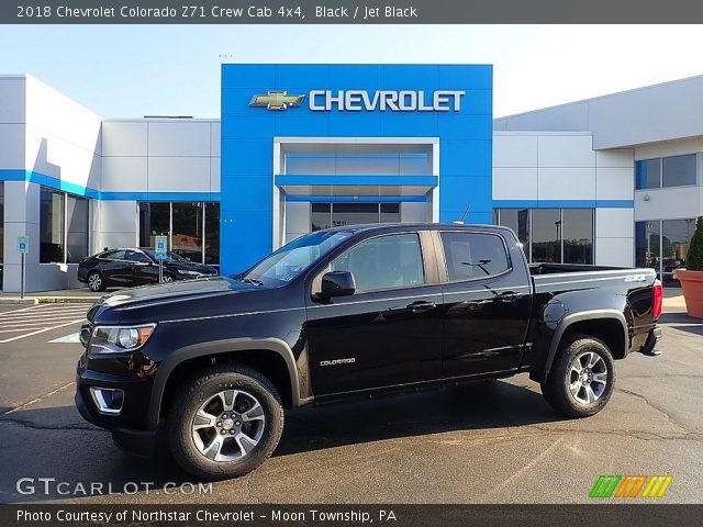 2018 Chevrolet Colorado Z71 Crew Cab 4x4 in Black