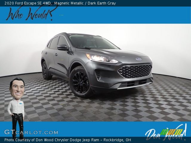2020 Ford Escape SE 4WD in Magnetic Metallic