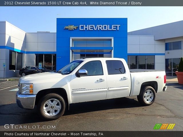 2012 Chevrolet Silverado 1500 LT Crew Cab 4x4 in White Diamond Tricoat