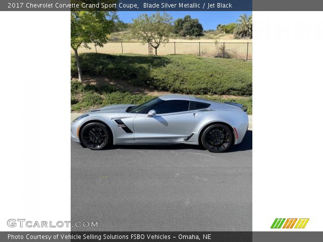 2017 Chevrolet Corvette Grand Sport Coupe in Blade Silver Metallic