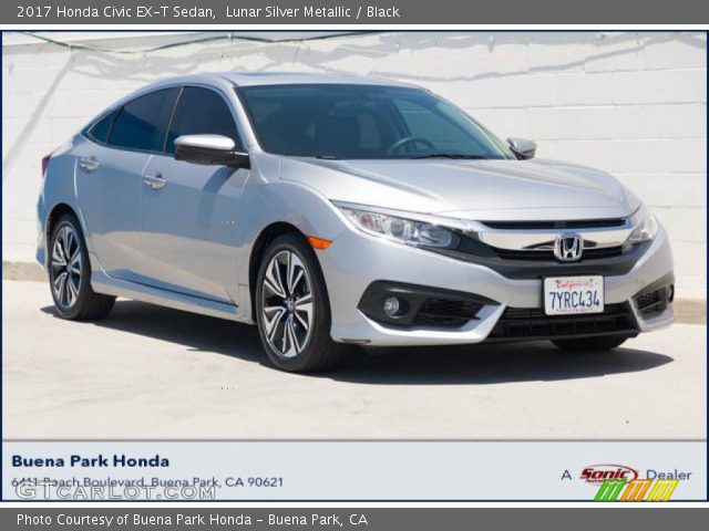 2017 Honda Civic EX-T Sedan in Lunar Silver Metallic