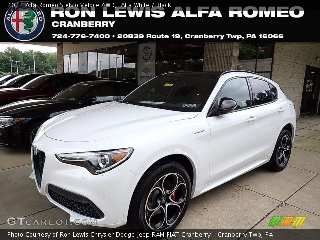 2022 Alfa Romeo Stelvio Veloce AWD in Alfa White