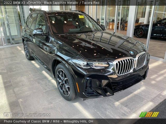 2022 BMW X3 xDrive30i in Black Sapphire Metallic