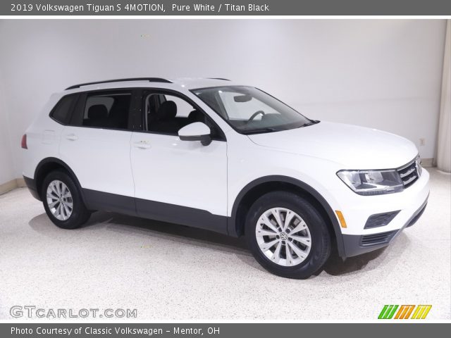 2019 Volkswagen Tiguan S 4MOTION in Pure White