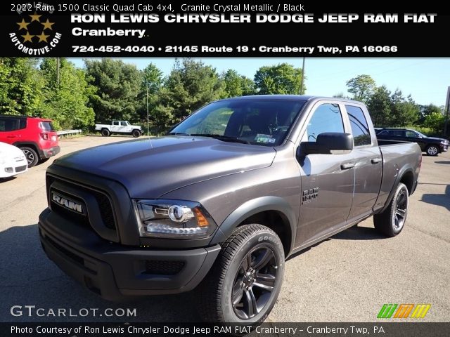 2022 Ram 1500 Classic Quad Cab 4x4 in Granite Crystal Metallic