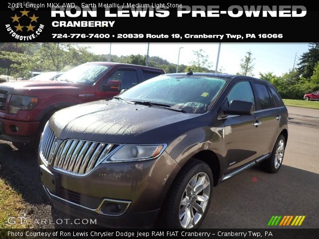 2011 Lincoln MKX AWD in Earth Metallic