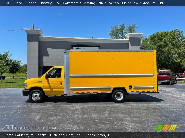 2019 Ford E Series Cutaway E350 Commercial Moving Truck in School Bus Yellow