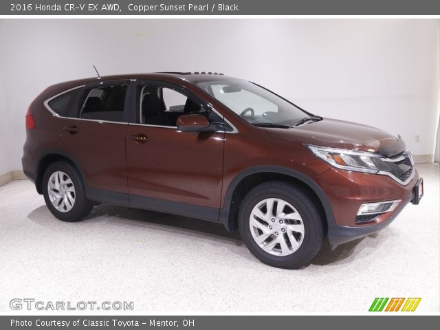 2016 Honda CR-V EX AWD in Copper Sunset Pearl