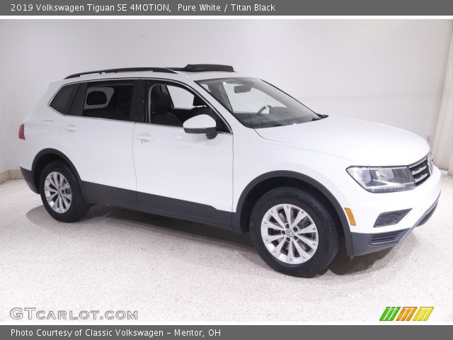 2019 Volkswagen Tiguan SE 4MOTION in Pure White