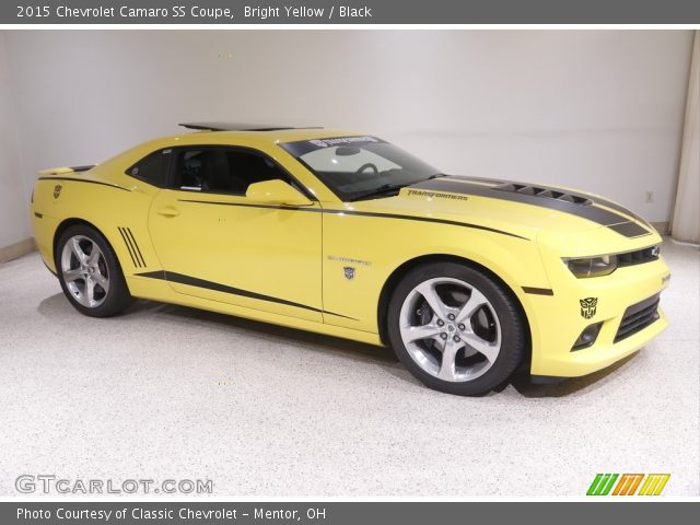 2015 Chevrolet Camaro SS Coupe in Bright Yellow