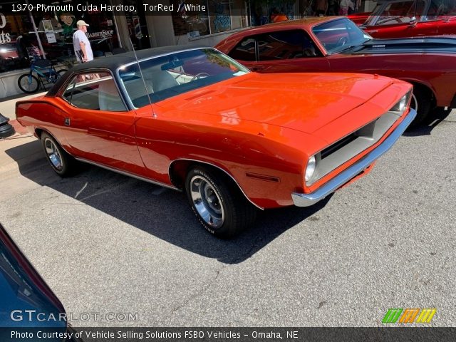 1970 Plymouth Cuda Hardtop in TorRed