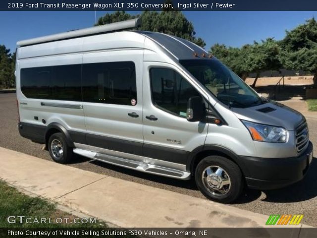 2019 Ford Transit Passenger Wagon XLT 350 Conversion in Ingot Silver