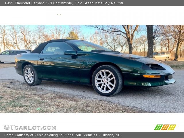 1995 Chevrolet Camaro Z28 Convertible in Polo Green Metallic