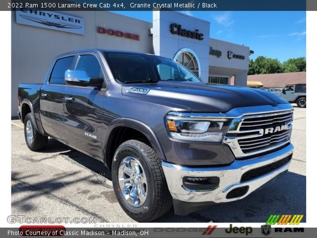 2022 Ram 1500 Laramie Crew Cab 4x4 in Granite Crystal Metallic