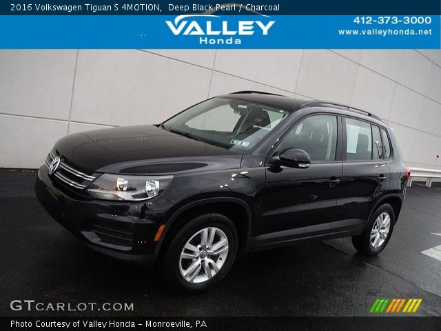 2016 Volkswagen Tiguan S 4MOTION in Deep Black Pearl