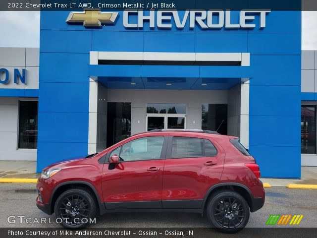 2022 Chevrolet Trax LT AWD in Crimson Metallic