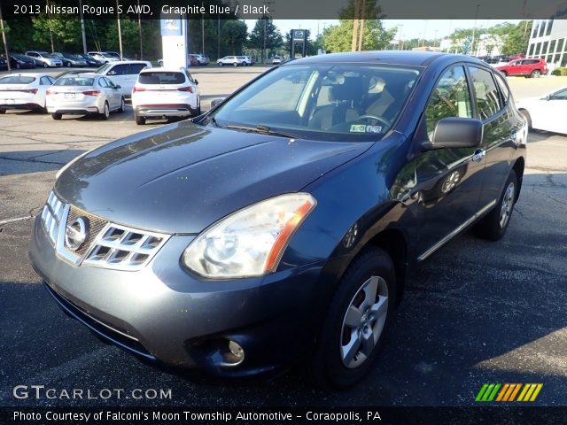 2013 Nissan Rogue S AWD in Graphite Blue