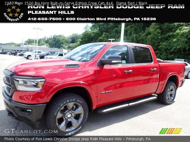 2022 Ram 1500 Big Horn Built-to-Serve Edition Crew Cab 4x4 in Flame Red