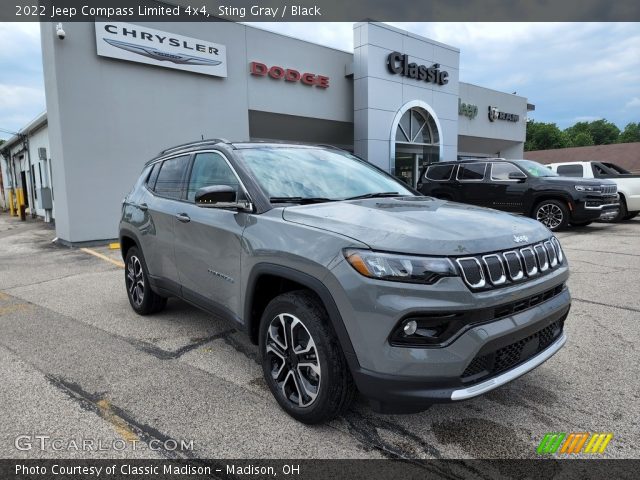 2022 Jeep Compass Limited 4x4 in Sting Gray