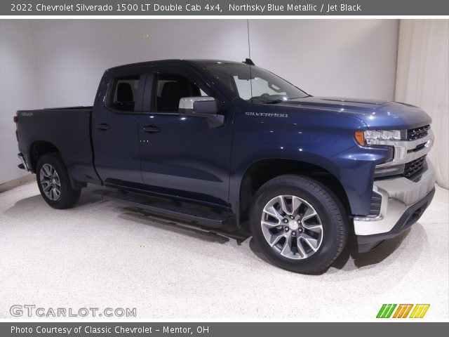 2022 Chevrolet Silverado 1500 LT Double Cab 4x4 in Northsky Blue Metallic