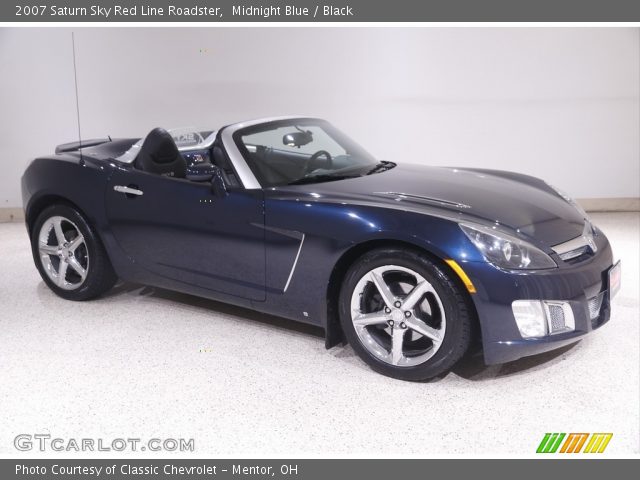 2007 Saturn Sky Red Line Roadster in Midnight Blue