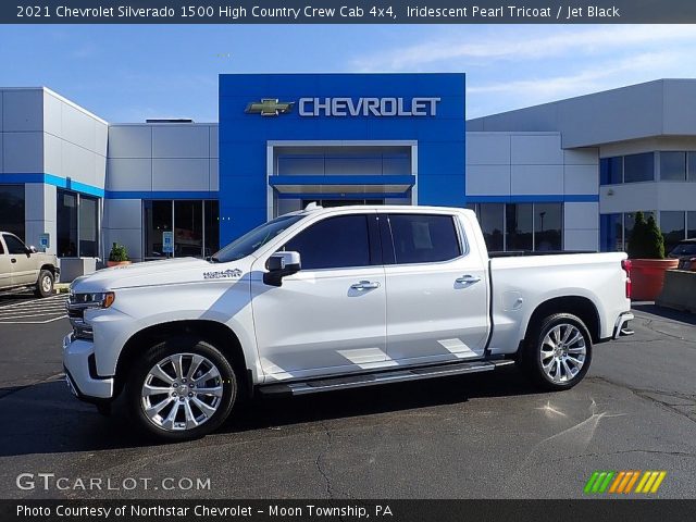 2021 Chevrolet Silverado 1500 High Country Crew Cab 4x4 in Iridescent Pearl Tricoat