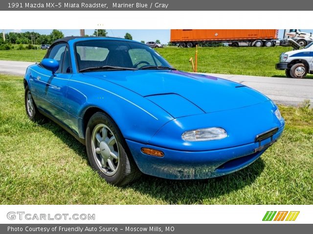 1991 Mazda MX-5 Miata Roadster in Mariner Blue