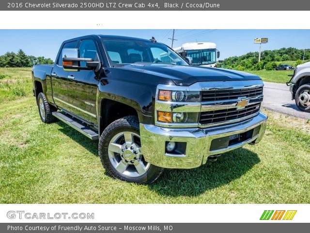 2016 Chevrolet Silverado 2500HD LTZ Crew Cab 4x4 in Black