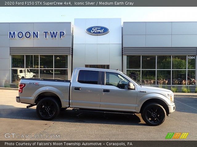 2020 Ford F150 STX SuperCrew 4x4 in Iconic Silver