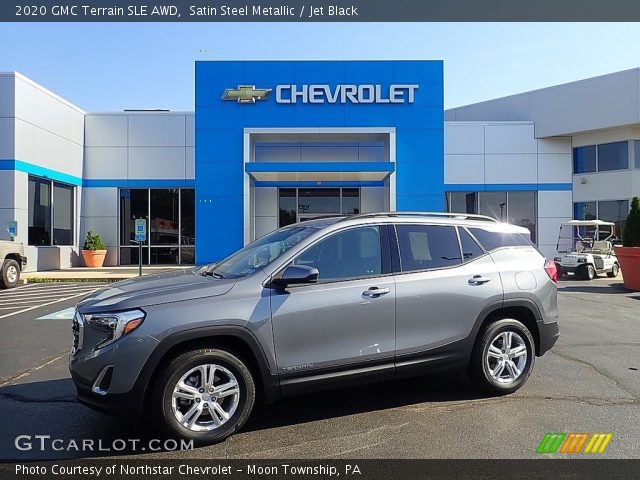 2020 GMC Terrain SLE AWD in Satin Steel Metallic