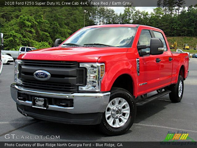 2018 Ford F250 Super Duty XL Crew Cab 4x4 in Race Red