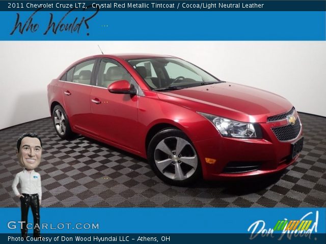 2011 Chevrolet Cruze LTZ in Crystal Red Metallic Tintcoat