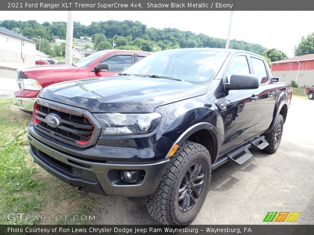 2021 Ford Ranger XLT Tremor SuperCrew 4x4 in Shadow Black Metallic